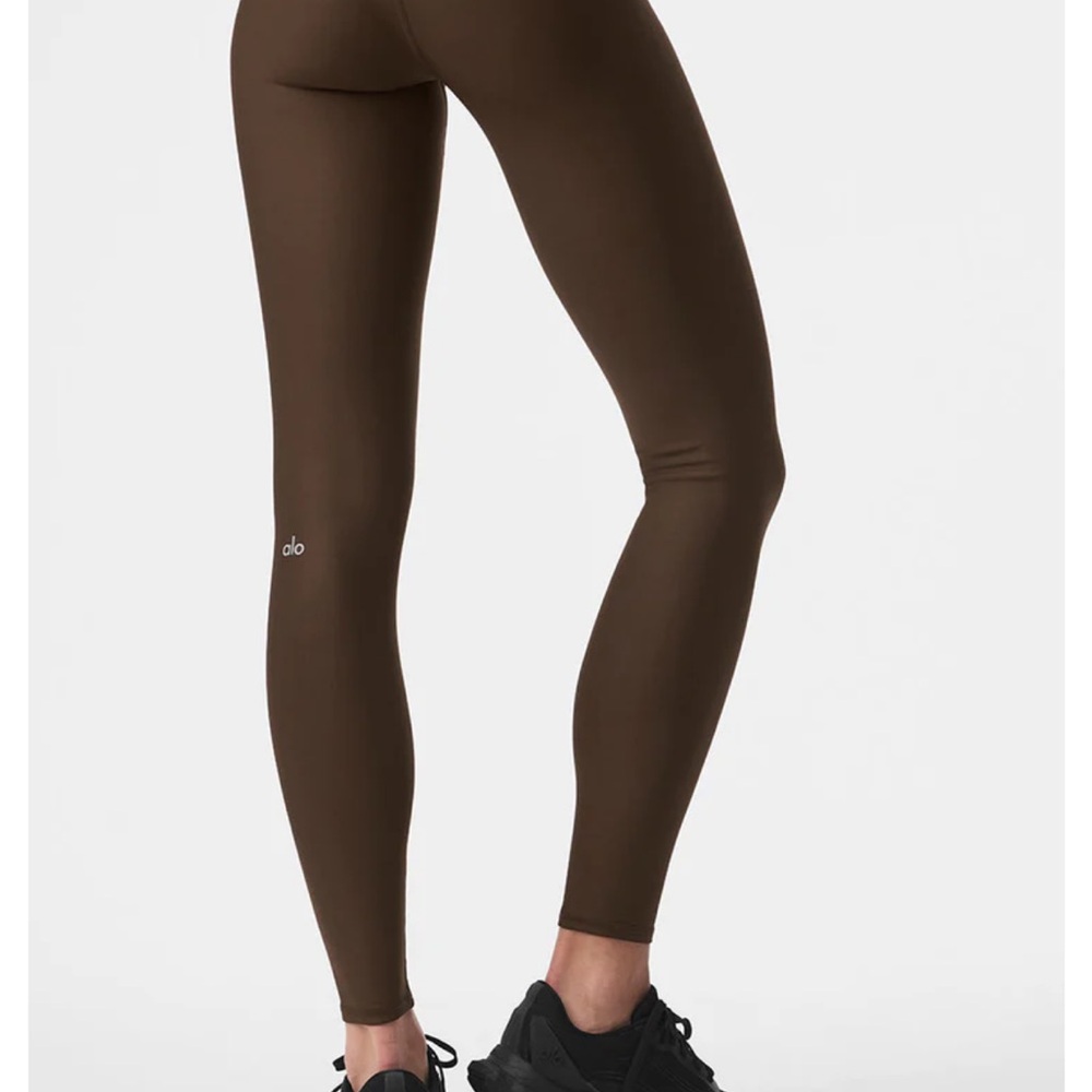 NWT ALO espresso 7/8 High-Waist Airlift Legging large